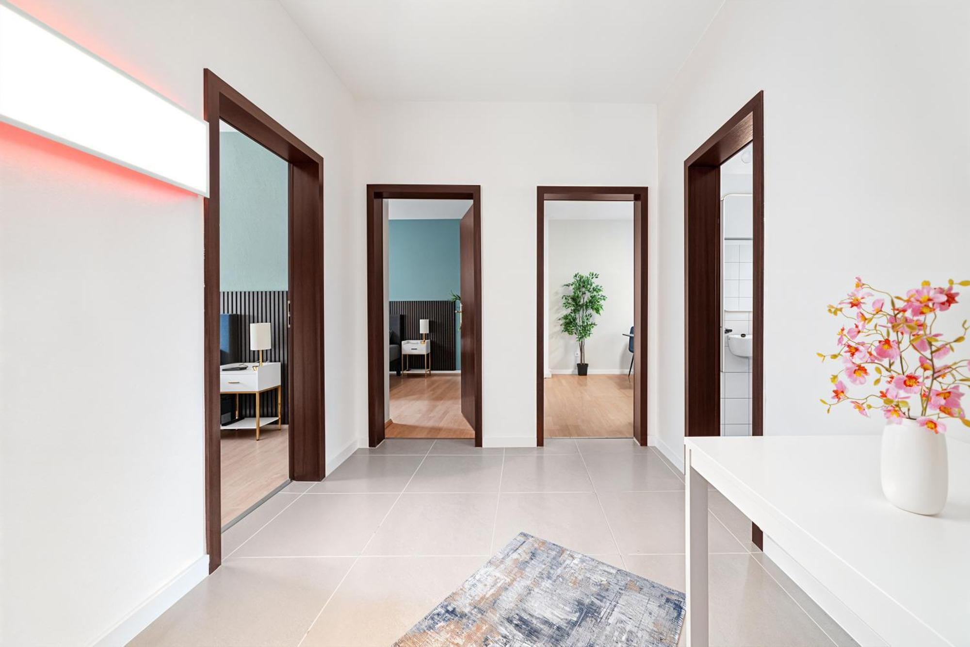 Smart Home - Essen - Perfect For 5 Guests! Central - Balcony - Netflix - Free Parking Zone מראה חיצוני תמונה
